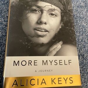 'More Myself' Hardcover Book - Black and Gold